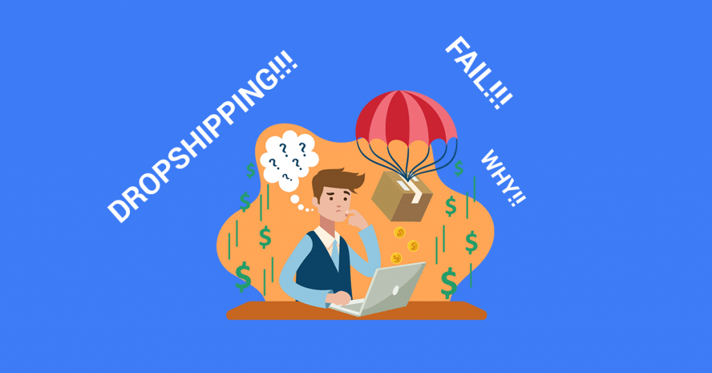 what no one tells you about dropshipping blog post cover